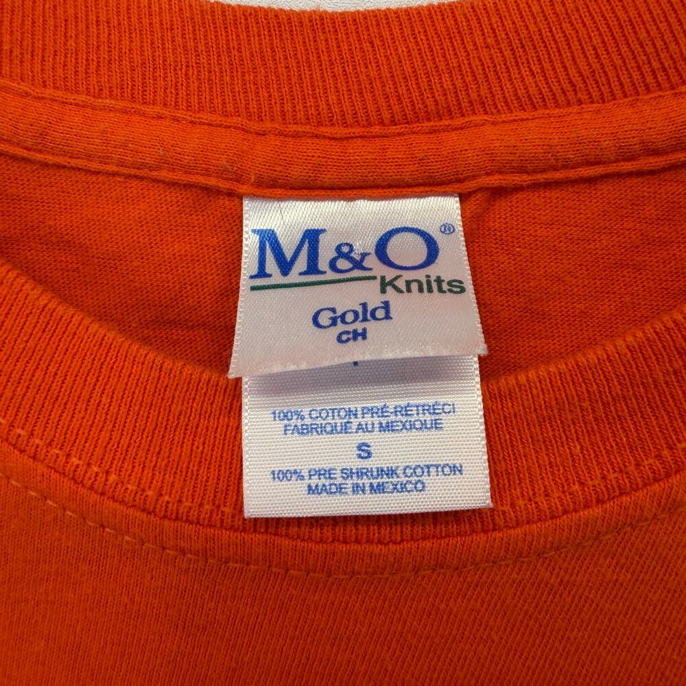 Vintage Snoopy Halloween Y2K T Shirt Peanuts small Orange Vtg 2000s - Picture 5 of 6